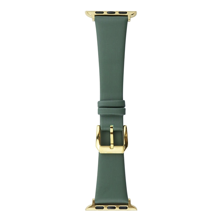 Silk Leather Watch Band