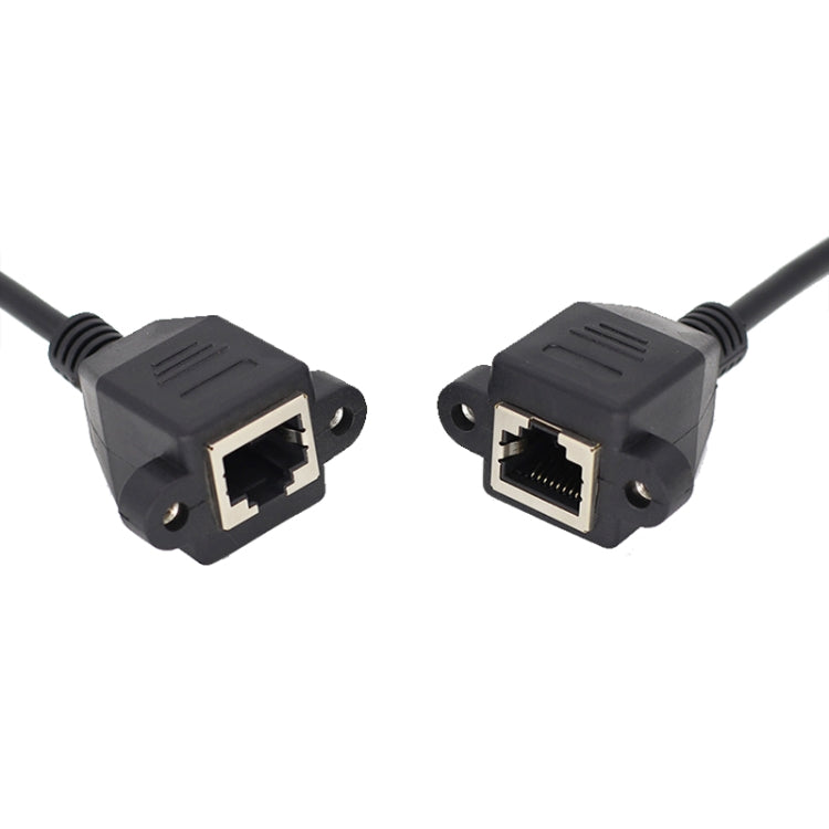 RJ45 Female to Female LAN Extension Cable with Screw Lock My Store