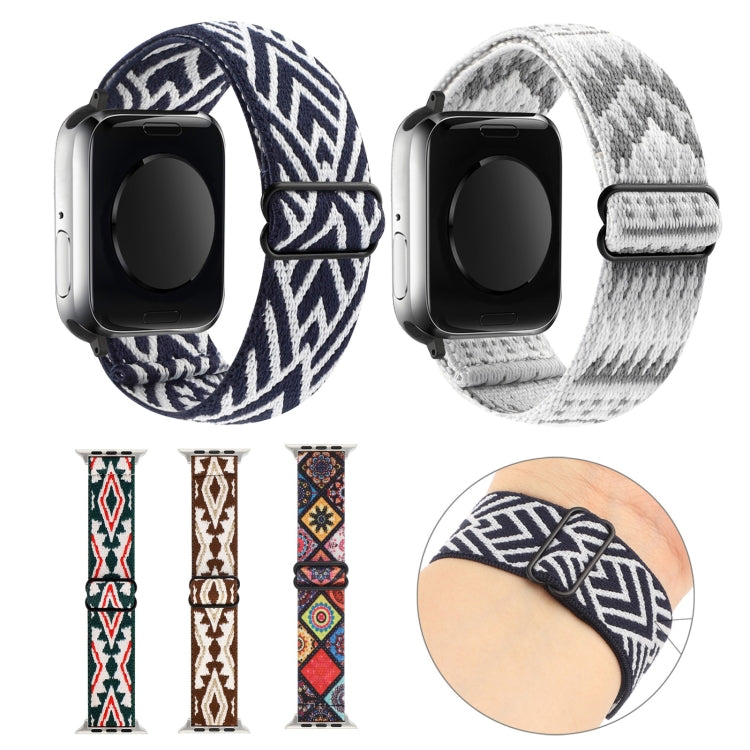 Ethnic Style Buckle Elastic Watch Band