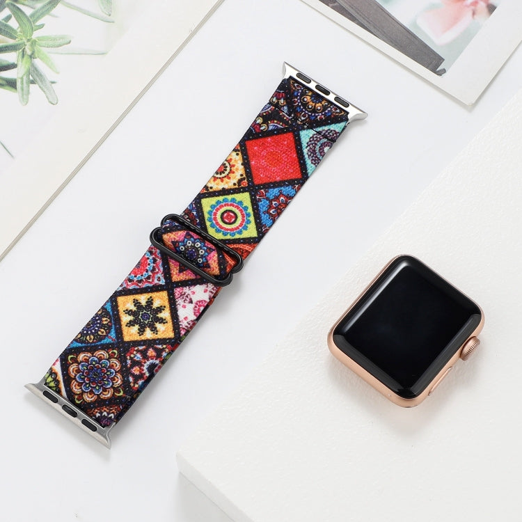 Ethnic Style Buckle Elastic Watch Band