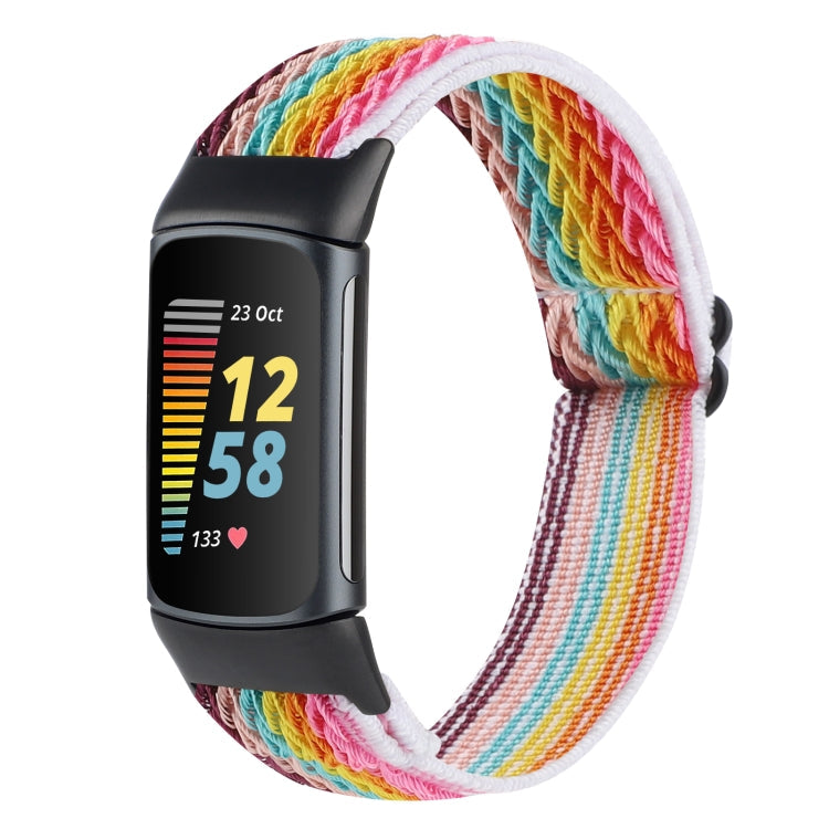 Buckle Wave Braided Nylon Watch Band