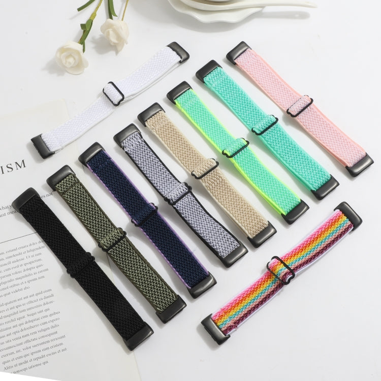 Buckle Wave Braided Nylon Watch Band