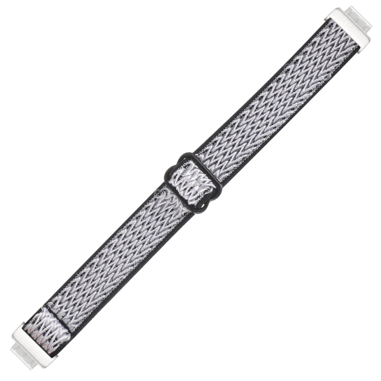 Buckle Wave Braided Nylon Watch Band