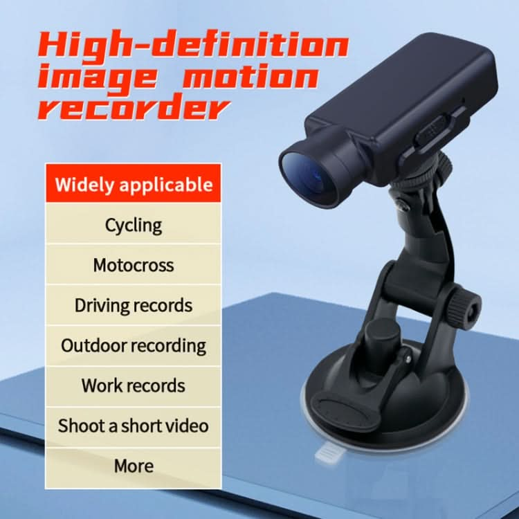 JNN V17 1080P HD Wide Angle Video Sports Recorder with Stand Reluova