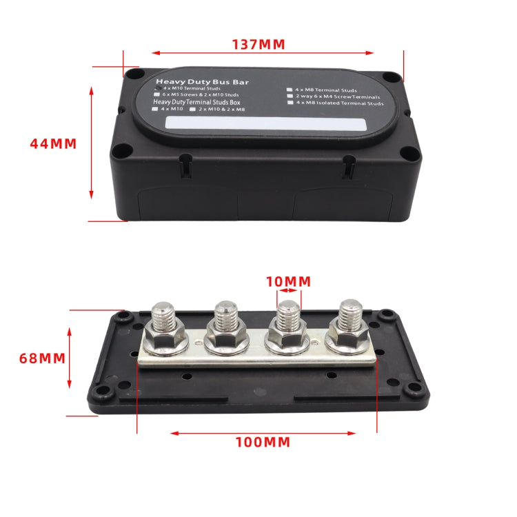 CP-3088-01 300A 48V 4-way M10 Terminal Busbar ÎҵÄÉ̵ê