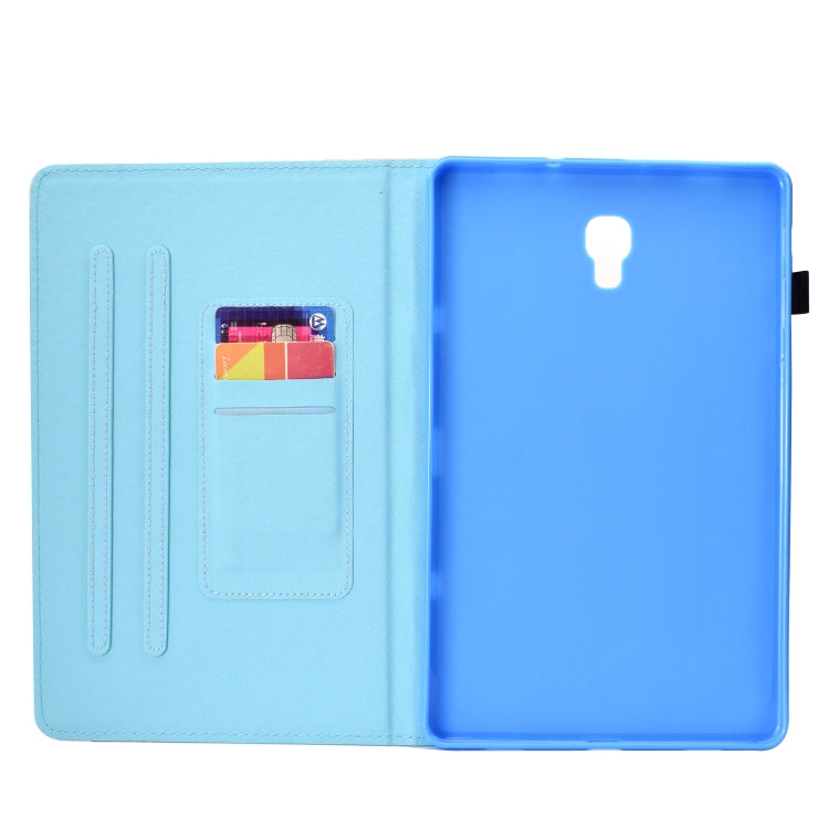 Painted Horizontal Flat Leather Case with Sleep Function & Card Slot & Buckle Anti-skid Strip & Bracket & Wallet, Series 1