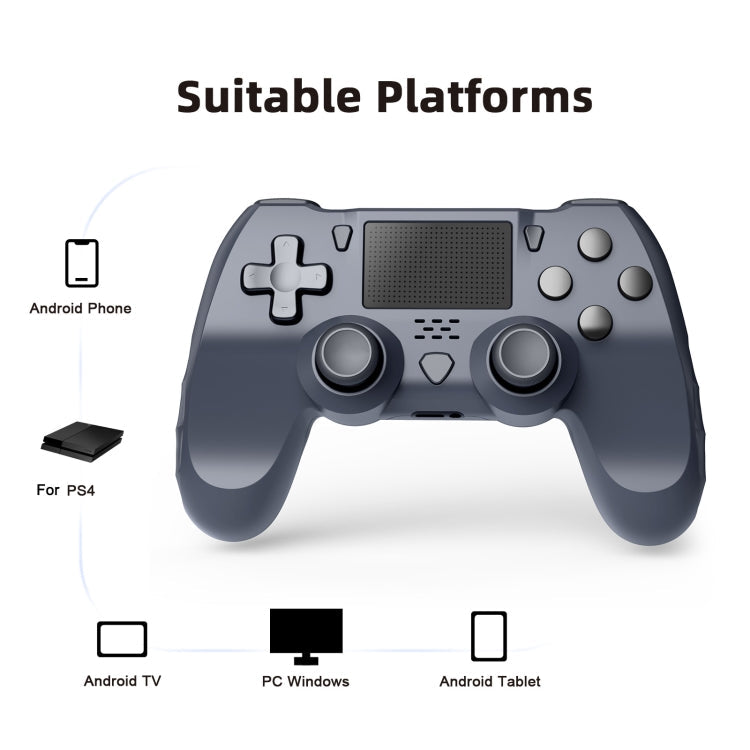 898 Bluetooth 5.0 Wireless Game Controller for PS4 / PC / Android Reluova