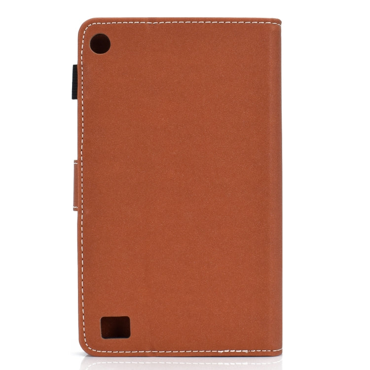 Solid Color Tablet PC Universal Magnetic Horizontal Flip Leather Case with Card Slots & Holder, Series 2