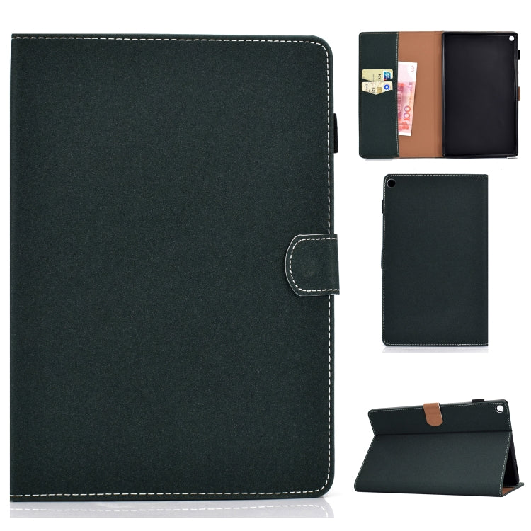 Solid Color Tablet PC Universal Magnetic Horizontal Flip Leather Case with Card Slots & Holder, Series 1 My Store