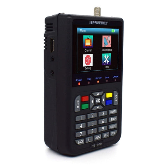 iBRAVEBOX V9 Finder Digital Satellite Signal Finder Meter Reluova