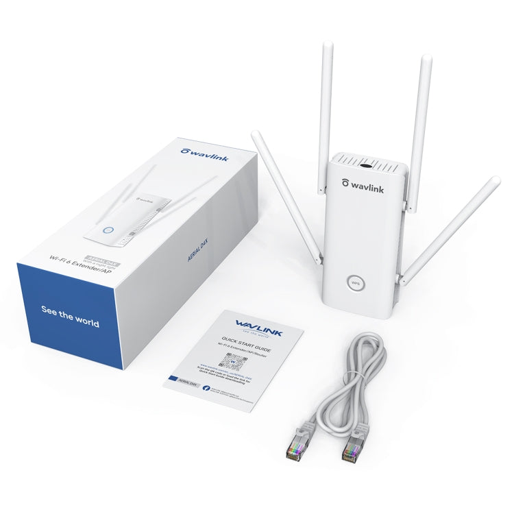 Wavlink AERIAL D4X AX1800Mbps Dual Frequency WiFi Signal Amplifier WiFi6 Extender