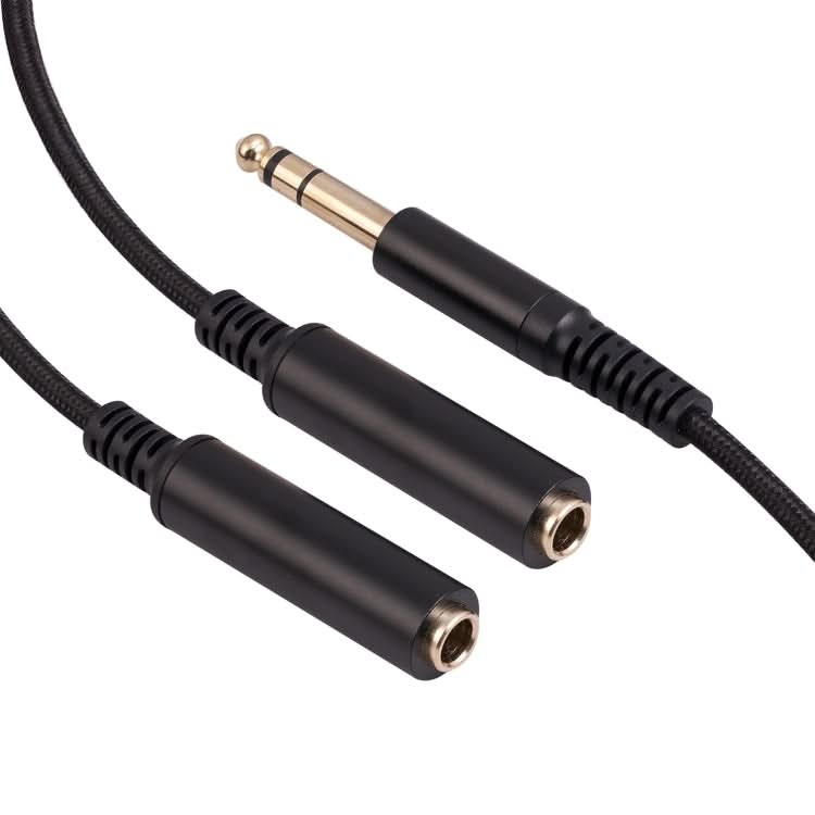 3718 6.35mm Male to Dual Female 1/4 TRS Stereo Audio Cable, Length: 30cm My Store