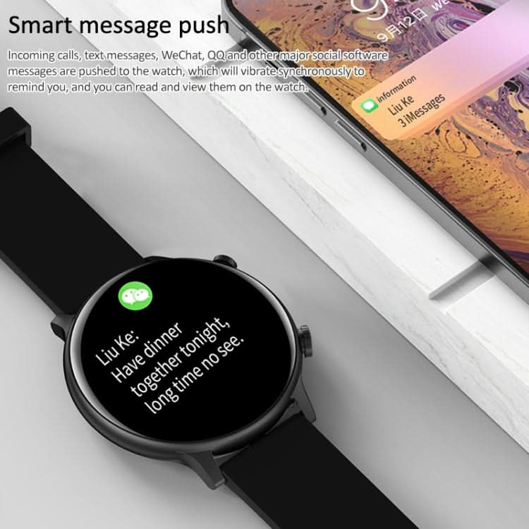 HT12 1.57 inch Steel Band IP67 Waterproof Smart Watch, Support Bluetooth Calling / Sleep Monitoring