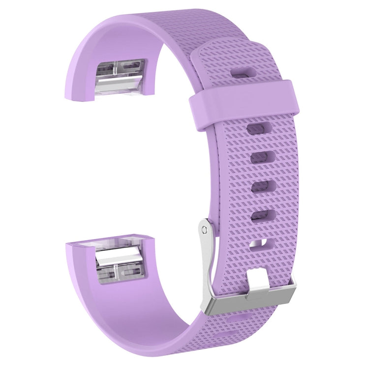 For Fitbit Charge 2 Common Texture Silicone Replacement Wrist Strap Watchband with Buckle, Series 1