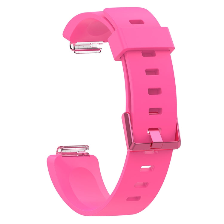 For Fitbit Inspire / Inspire HR Glossy Surface Silicone Replacement Wrist Strap Watchband