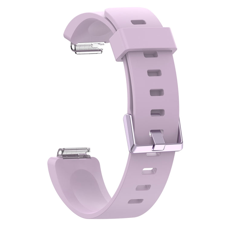 For Fitbit Inspire / Inspire HR Glossy Surface Silicone Replacement Wrist Strap Watchband