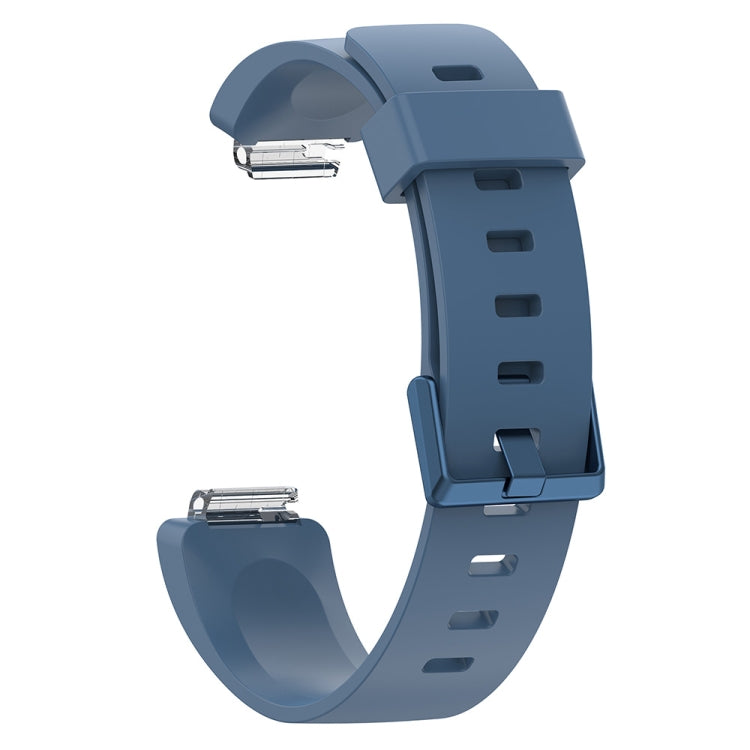 For Fitbit Inspire / Inspire HR Glossy Surface Silicone Replacement Wrist Strap Watchband