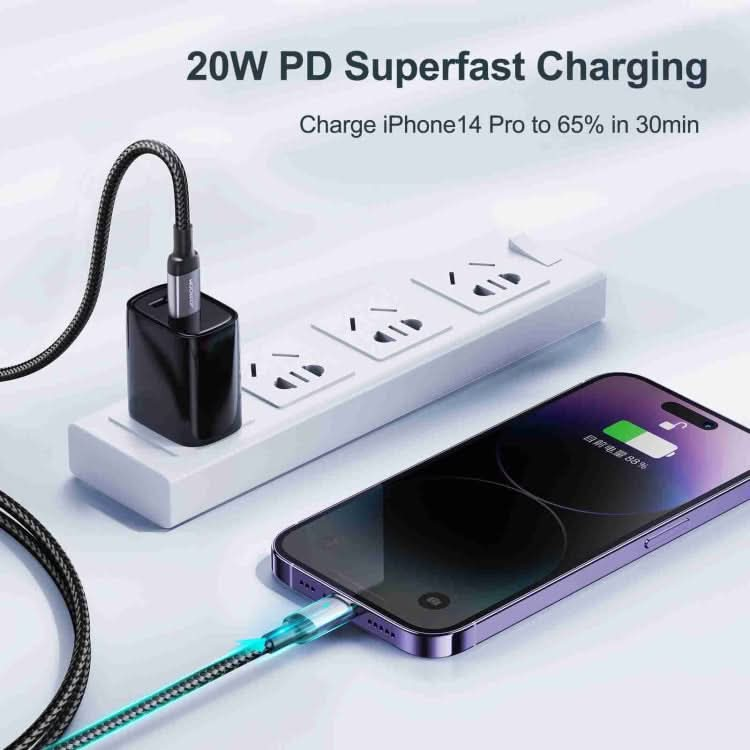 JOYROOM S-CL020A10 Extraordinary Series 20W USB-C / Type-C to 8 Pin Fast Charging Data Cable