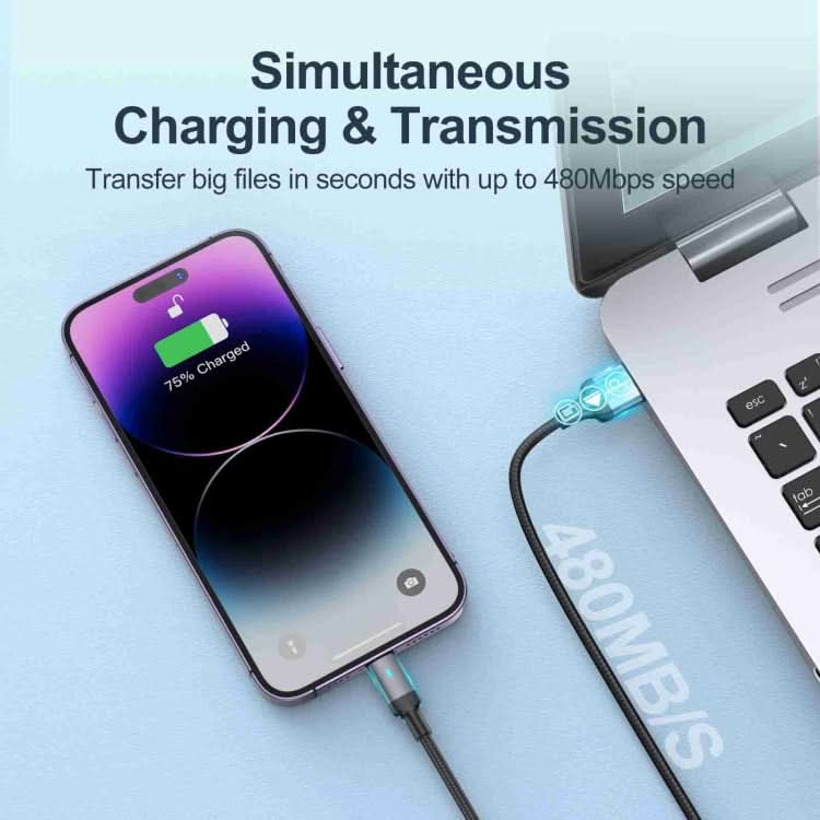 JOYROOM S-CL020A10 Extraordinary Series 20W USB-C / Type-C to 8 Pin Fast Charging Data Cable