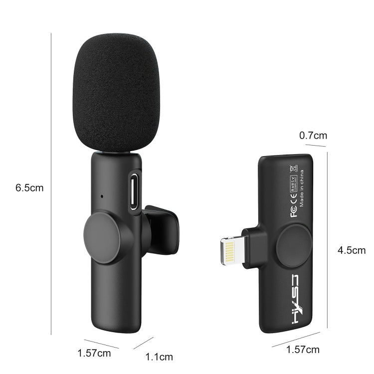 HXSJ F18 2.4G 8 Pin Noise Reduction Lavalier Wireless Microphone Reluova