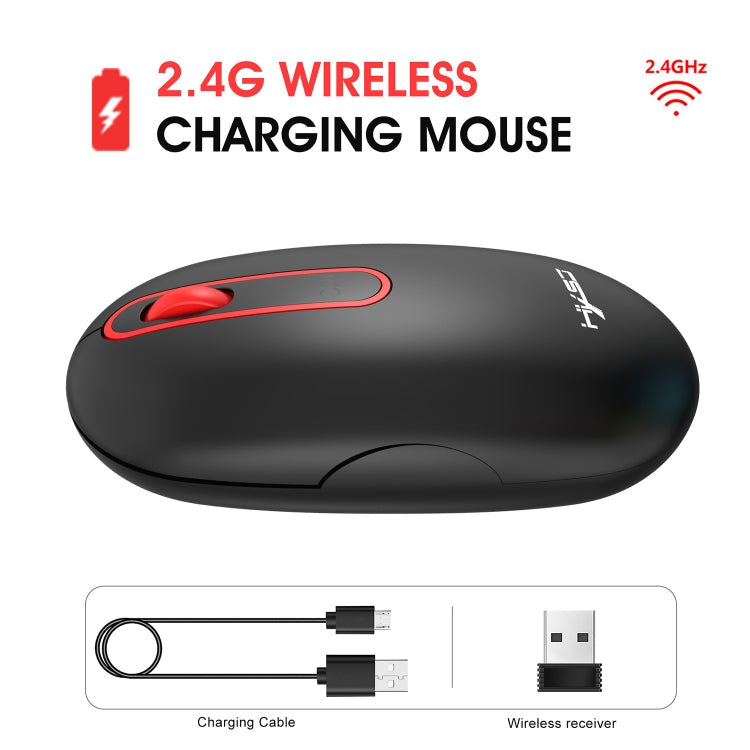 HXSJ T15 2.4GHz 4 Keys Wireless Mute Mouse My Store