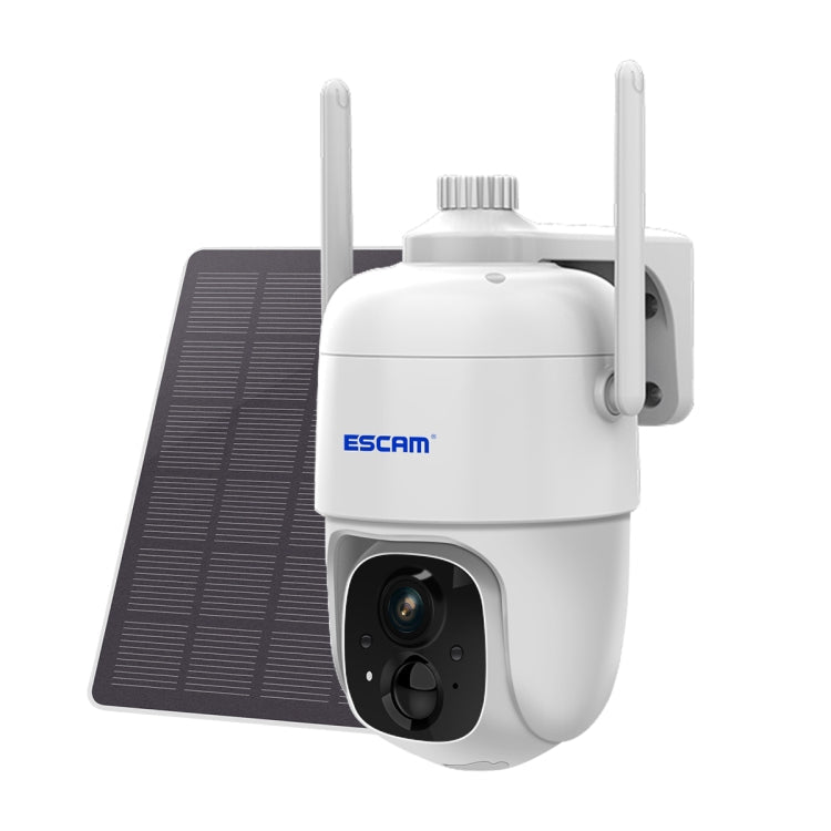 ESCAM G24 3MP WiFi Smart Night Vision Two-way Voice Intercom Solar Camera Support Full HD AI Recognition PIR Alarm Reluova