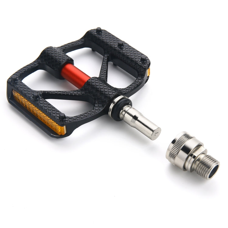 QR610 1 Pair Carbon Fiber Bicycle Quick Release Pedals Reluova