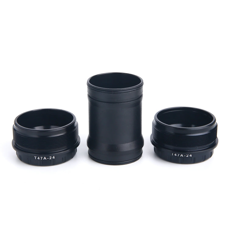 T47A24 Bottom Bracket Fits 68mm/73mm Width of Bicycle Frame Reluova