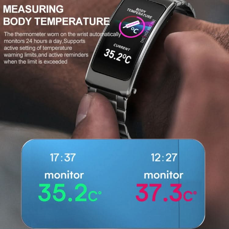 K20 1.14 inch Silicone Band Earphone Detachable Life Waterproof Smart Watch Support Bluetooth Call