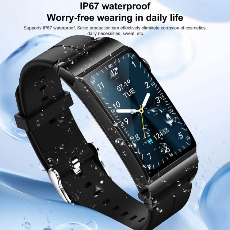 M6 1.5 inch Silicone Band Earphone Detachable IP68 Waterproof Smart Watch Support Bluetooth Call