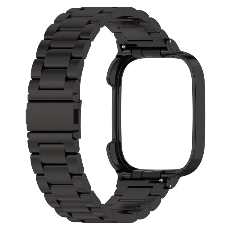 2 in 1 Three-bead Metal Watch Band with Watch Frame-Reluova