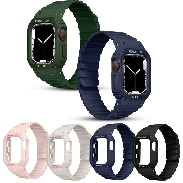 Silicone Integrated Frame Watch Band