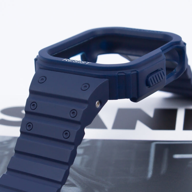 Silicone Integrated Frame Watch Band