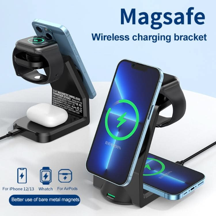 WT-158 Magnetic Multi in one wireless Charger