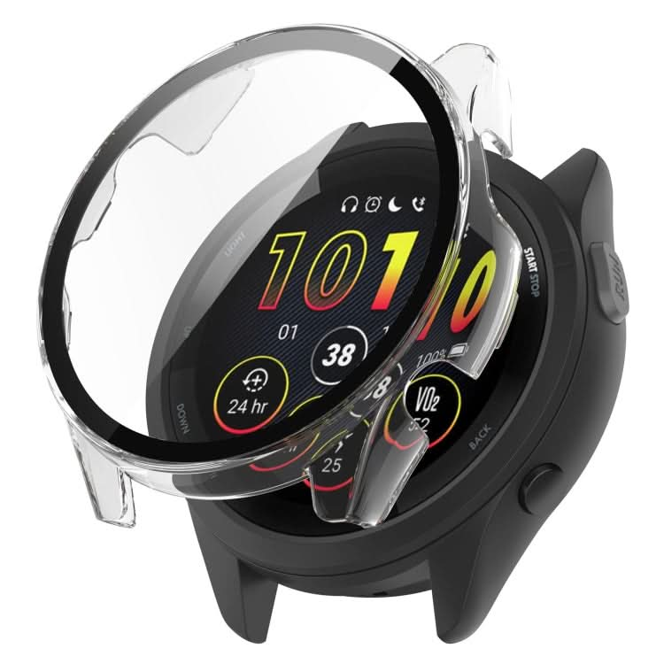 PC + Tempered Glass Film Integrated Watch Protective Case