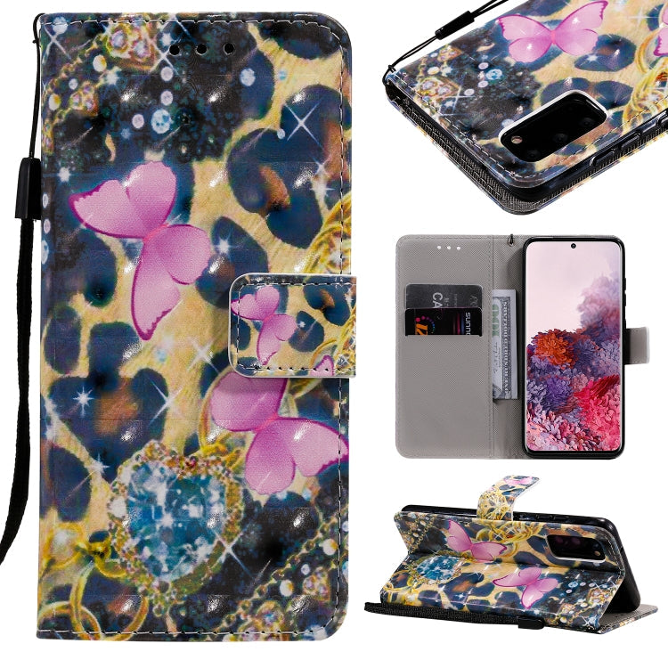 3D Painting Horizontal Flip Leather Case with Holder & Card Slot & Lanyard-Reluova