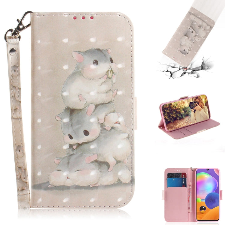 3D Colored Drawing Horizontal Flip Leather Case with Holder & Card Slot & Wallet & Lanyard, Series 2