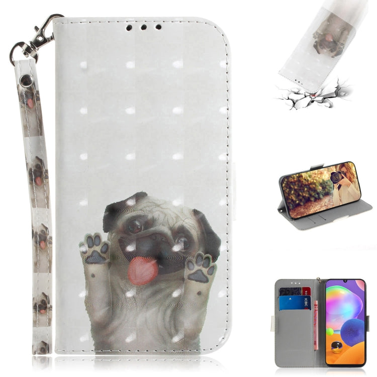 3D Colored Drawing Horizontal Flip Leather Case with Holder & Card Slot & Wallet & Lanyard, Series 2