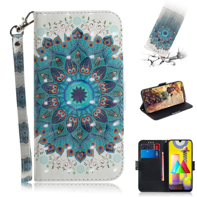 3D Colored Drawing Horizontal Flip Leather Case with Holder & Card Slot & Wallet & Lanyard, Series 1