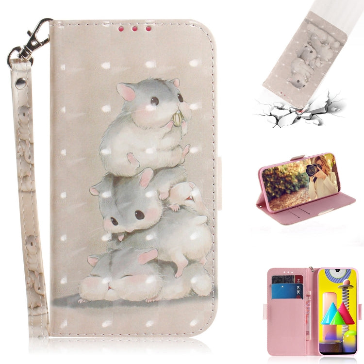 3D Colored Drawing Horizontal Flip Leather Case with Holder & Card Slot & Wallet & Lanyard, Series 1