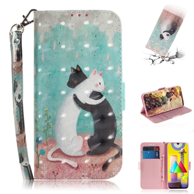 3D Colored Drawing Horizontal Flip Leather Case with Holder & Card Slot & Wallet & Lanyard, Series 1