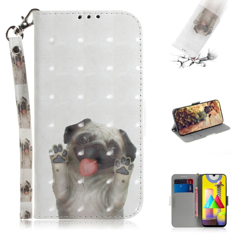 3D Colored Drawing Horizontal Flip Leather Case with Holder & Card Slot & Wallet & Lanyard, Series 1