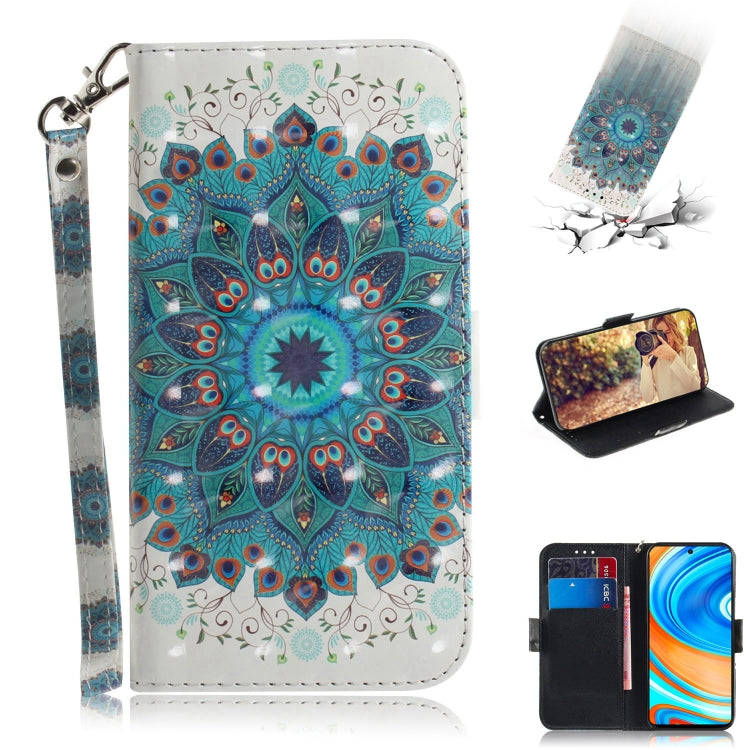 3D Colored Drawing Horizontal Flip Leather Case with Holder & Card Slot & Wallet & Lanyard, Series 2