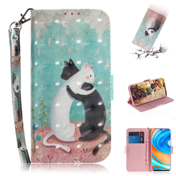 3D Colored Drawing Horizontal Flip Leather Case with Holder & Card Slot & Wallet & Lanyard, Series 2