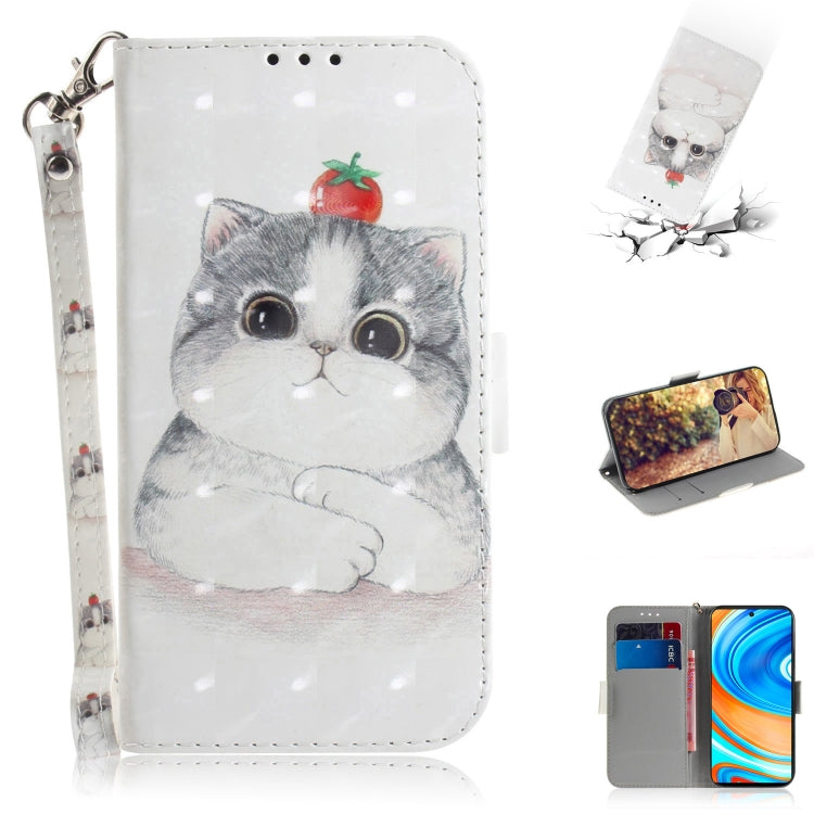 3D Colored Drawing Horizontal Flip Leather Case with Holder & Card Slot & Wallet & Lanyard, Series 2