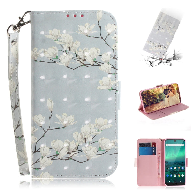 3D Colored Drawing Horizontal Flip Leather Case with Holder & Card Slot & Wallet & Lanyard, Series 1