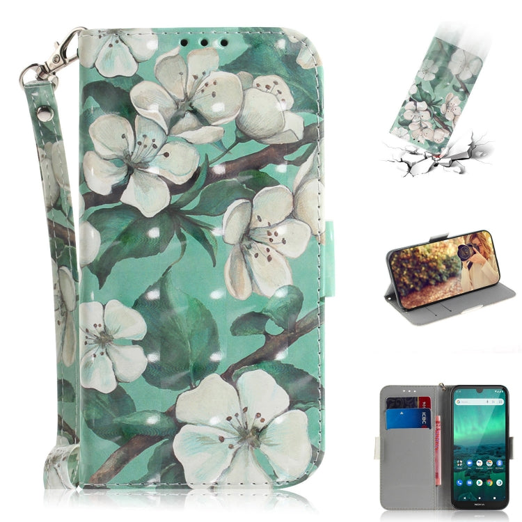 3D Colored Drawing Horizontal Flip Leather Case with Holder & Card Slot & Wallet & Lanyard, Series 1