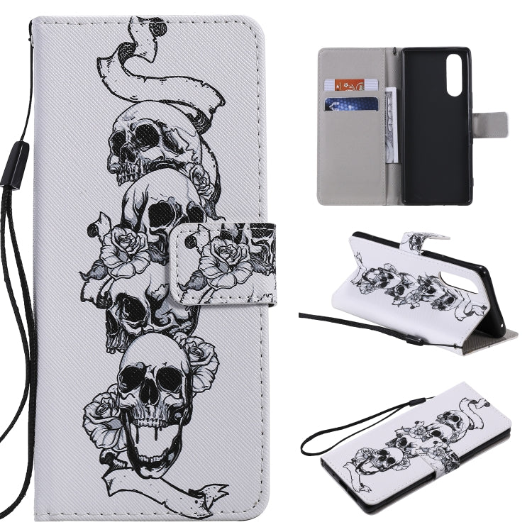 Painting Horizontal Flip Leather Case with Holder & Card Slot & Lanyard, Series 2 My Store