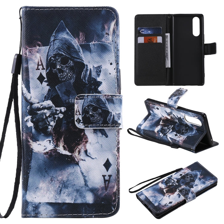 Painting Horizontal Flip Leather Case with Holder & Card Slot & Lanyard, Series 2 My Store