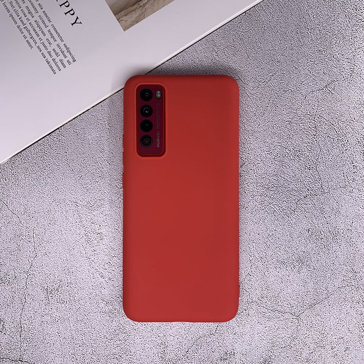 For Huawei Nova 7 Shockproof Frosted TPU Protective Case